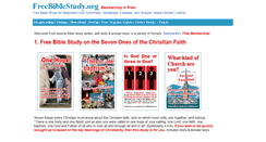 Desktop Screenshot of freebiblestudy.org